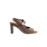 Bueno Shoes 01WN4108 Gül Kurusu Vizon Deri Kadın Sandalet