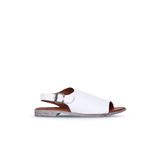 Bueno Shoes 01WN5000 Beyaz Deri Kadın Sandalet