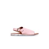 Bueno Shoes 01WN5000 Gül Kurusu Deri Kadın Sandalet