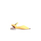 Bueno Shoes 01WN5001 Sarı Deri Kadın Sandalet