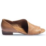 Bueno Shoes 01WN5112 Kahverengi Deri Kadın Düz Sandalet