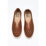 Bueno Shoes 01wn9605 Taba Açık Flotter Deri Kadın Babet