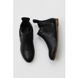 Bueno Shoes 01WP1602 Siyah Deri Kadın Bot