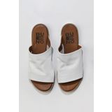 Bueno Shoes 01WQ2009 Beyaz Deri Kadın Düz Terlik