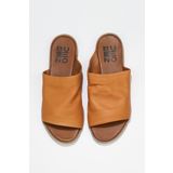 Bueno Shoes 01wq2009 Turuncu Deri Kadın Düz Sandalet