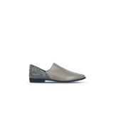 Bueno Shoes 01WR0211 Yeşil Deri Kadın Babet