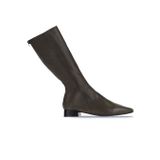 Bueno Shoes 01WR3010 Haki Deri Düz Kadın Çizme