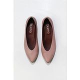 Bueno Shoes 01WR3110 Gül Kurusu Deri Kadın Babet