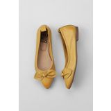 Bueno Shoes 01WR3118 Sarı Deri Kadın Düz Babet