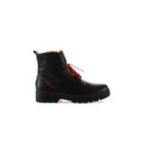 Bueno Shoes 01WR4905 Siyah TRNC Flotter Deri Kadın Bot