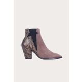Bueno Shoes 01WR5001 Vizon Deri Kadın Bot