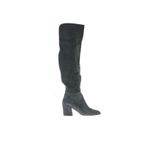 Bueno Shoes 01WR5108 Yeşil Süet Kadın Topuklu Çizme