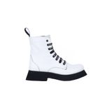Bueno Shoes 01WR8802 Beyaz Deri Kadın Bot