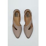 Bueno Shoes 01WS2311 Gri Deri Kadın Sandalet