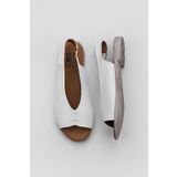 Bueno Shoes 01WS2512 Beyaz Kadın Sandalet