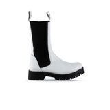 Bueno Shoes 01wt2508 Beyaz Deri Kadın Topuklu Bot