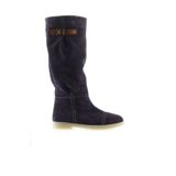 Bueno Shoes 01WT3314 Mor Süet Kadın Düz Çizme