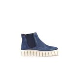 Bueno Shoes 01WT3403 Mavi Süet Kadın Bot