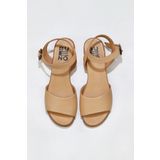 Bueno Shoes 01wu3101 Bej Deri Kadın Sandalet