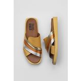 Bueno Shoes 01WU3315 Sarı Multi Deri Kadın Sandalet