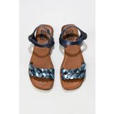 Bueno Shoes 01WU3415 Lacivert Mavi Kadın Sandalet