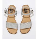 Bueno Shoes 01WU3420 Gri Deri Kadın Sandalet
