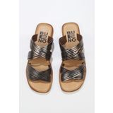 Bueno Shoes 01wu3422 Taba Parlak Deri Kadın Düz Sandalet