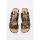 Bueno Shoes 01WU3422 Taba Parlak Deri Kadın Düz Terlik
