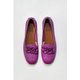 Bueno Shoes 01WU3600 Lila Deri Kadın Düz Babet