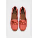 Bueno Shoes 01WU3600 Mercan Deri Düz Kadın Babet
