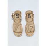 Bueno Shoes 01wu4121 Bej Deri Kadın Sandalet
