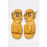 Bueno Shoes 01WU4121 Sarı Deri Kadın Sandalet
