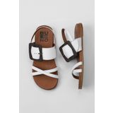 Bueno Shoes 01WU4224 Beyaz Deri Kadın Sandalet