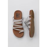 Bueno Shoes 01WU4238 Gri Nubuk Kadın Parmak Arası Terlik
