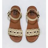Bueno Shoes 01WU4251 Sarı Deri Kadın Sandalet