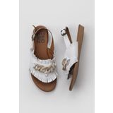 Bueno Shoes 01WU7440 Beyaz Kadın Sandalet