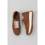 Bueno Shoes 01WU8901 Taba Açık Süet Kadın Spor Ayakkabı
