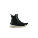 Bueno Shoes 01WU8905 Siyah Deri Kadın Bot