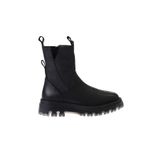 Bueno Shoes 01WV1501 Siyah Deri Kadın Bot