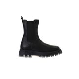 Bueno Shoes 01WV1510 Siyah Deri Kadın Bot