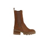 Bueno Shoes 01WV3308 Taba Açık Süet Topuklu Kadın Bot