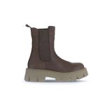 Bueno Shoes 01WV4600 Gri Deri Dolgu Topuklu Kadın Bot