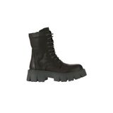 Bueno Shoes 01WV4601 Haki Deri Dolgu Topuklu Kadın Bot