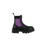 Bueno Shoes 01WV4613 Siyah Multi Deri Kadın Düz Bot