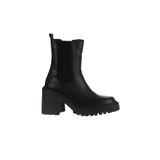Bueno Shoes 01WV5400 Siyah Deri Kadın Topuklu Bot