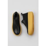Bueno Shoes 01WV5505 Siyah Sarı Deri Dolgu Topuklu Kadın Bot
