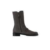 Bueno Shoes 01WV6009 Gri Koyu Nubuk Kadın Bot