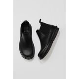 Bueno Shoes 01WV7500 Siyah Deri Kadın Bot