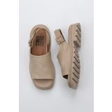Bueno Shoes 01WY5506 Vizon Deri Kadın Sandalet