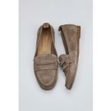 Bueno Shoes 01WY6000 Vizon Süet Kadın Loafer